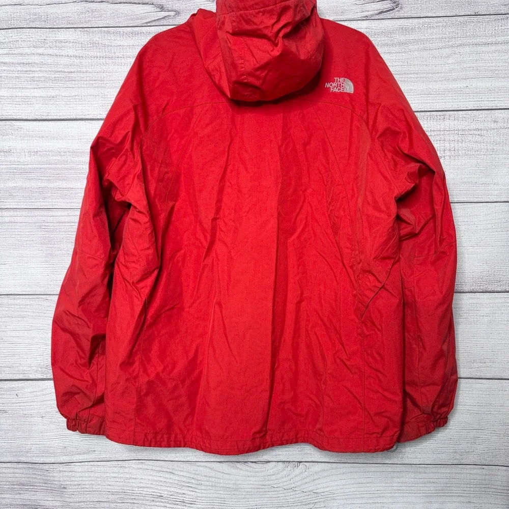 The North Face Mens Gore-Tex Jacket Red Waterproof Hooded Shell Large L